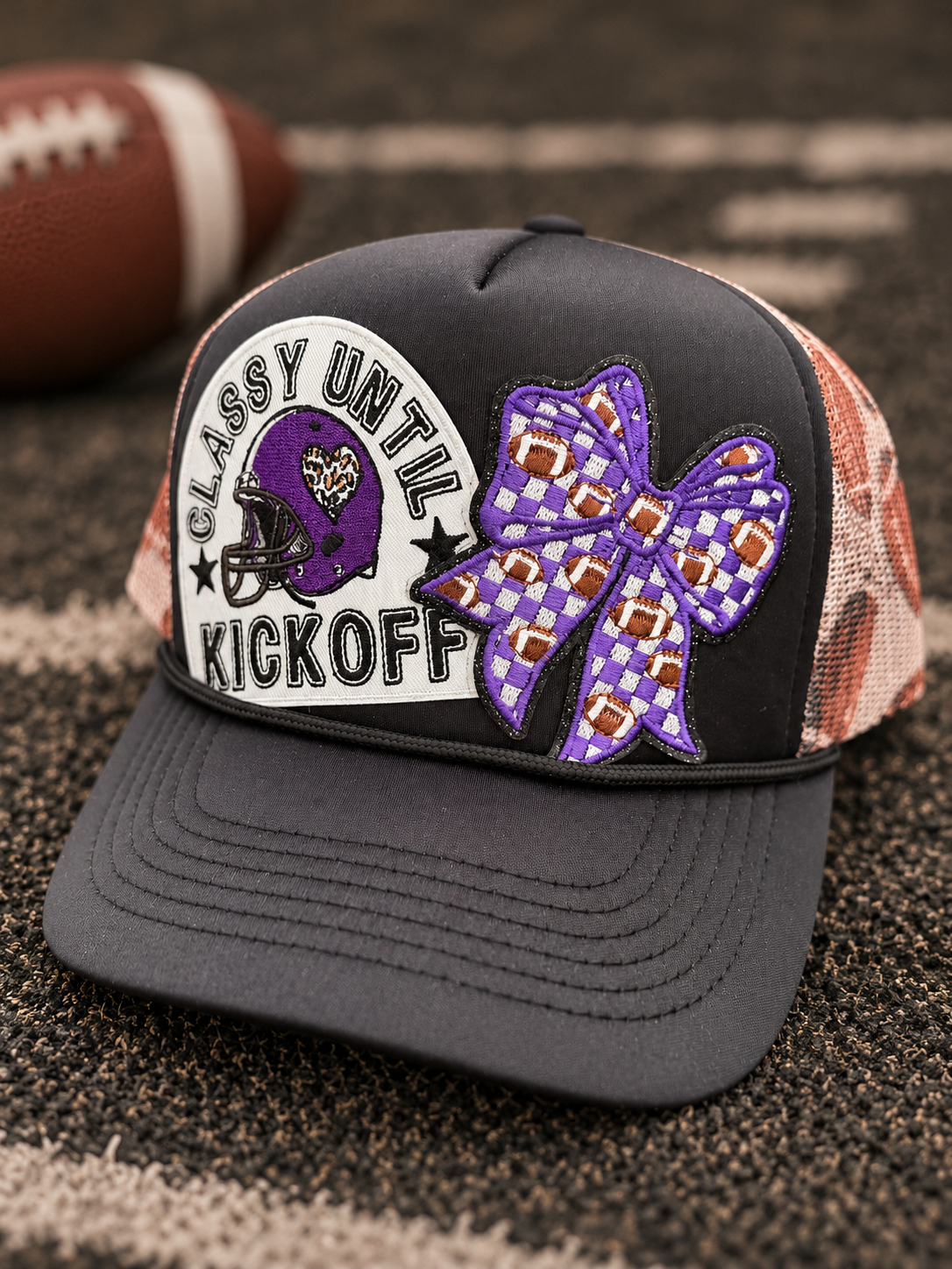 Classy Football Trucker hat.