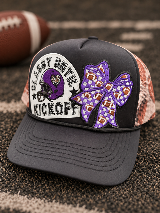 Classy Football Trucker hat.