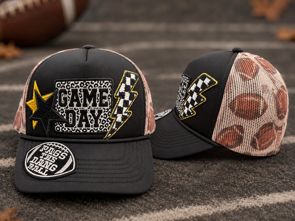 Game Day Football Trucker hat.