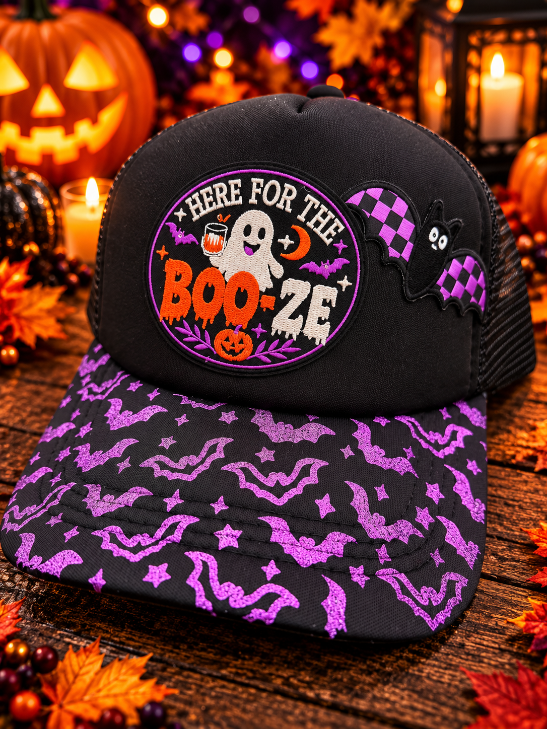 Boo-ze Trucker Hat