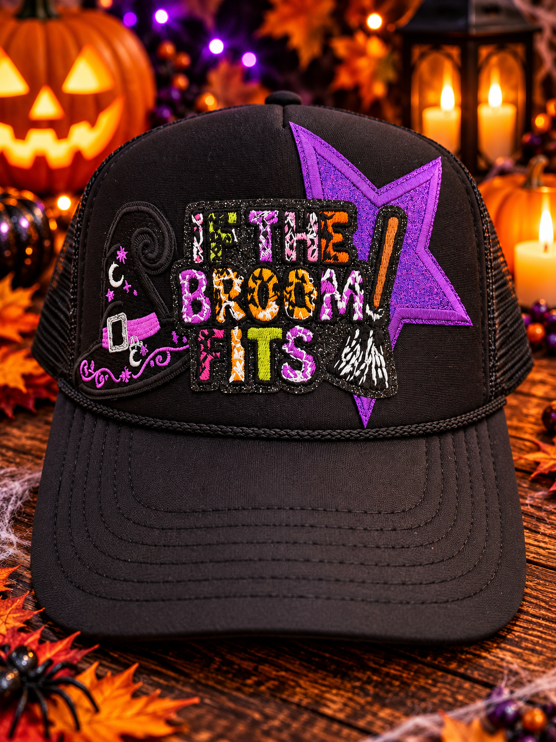 If The Broom Fits Trucker Hat