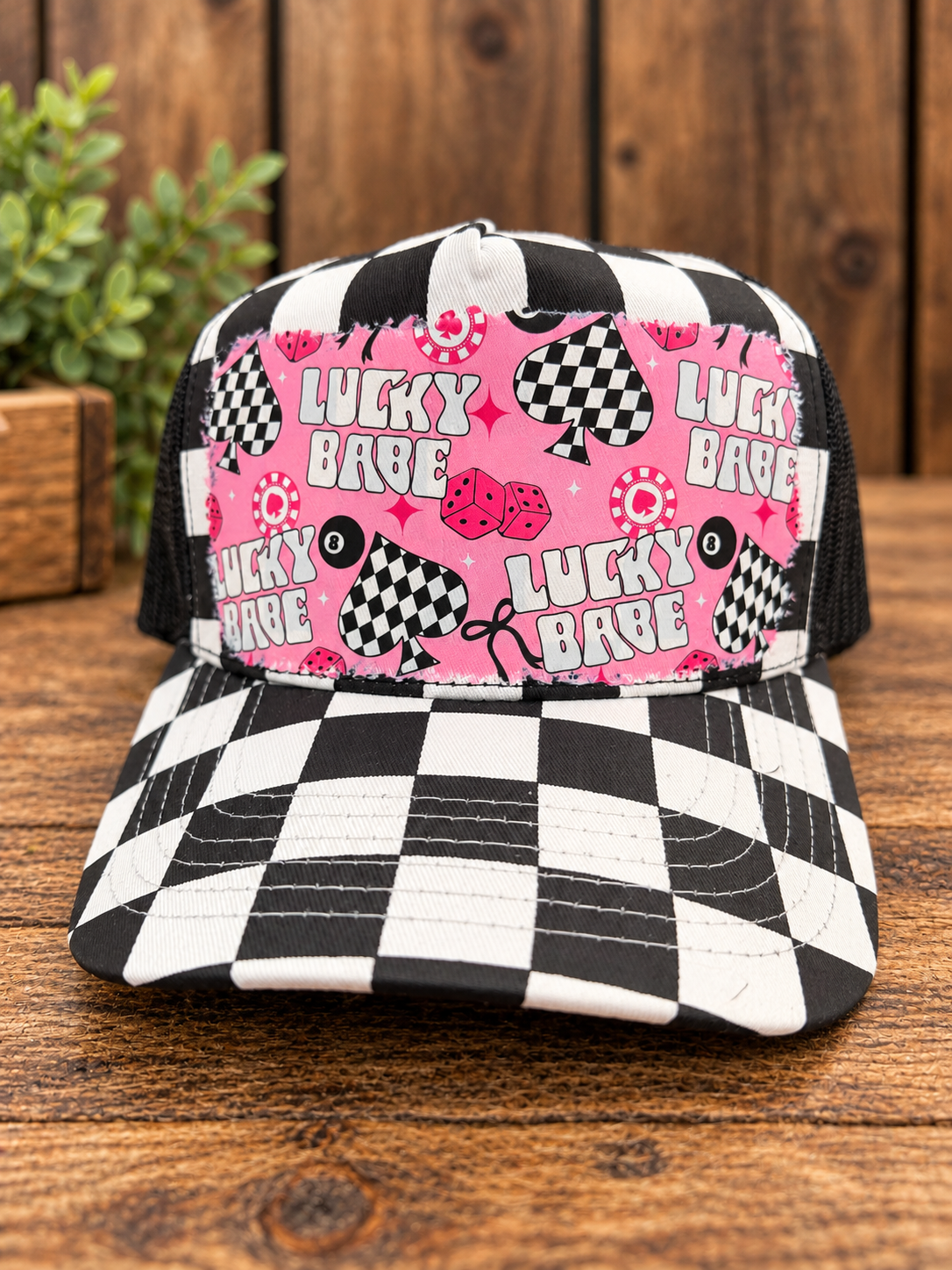 Lucky Babe Trucker Hat