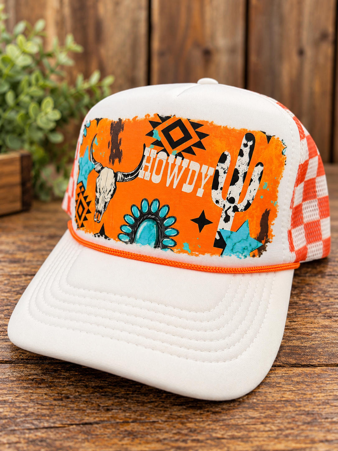Southwestern Howdy Trucker Hat